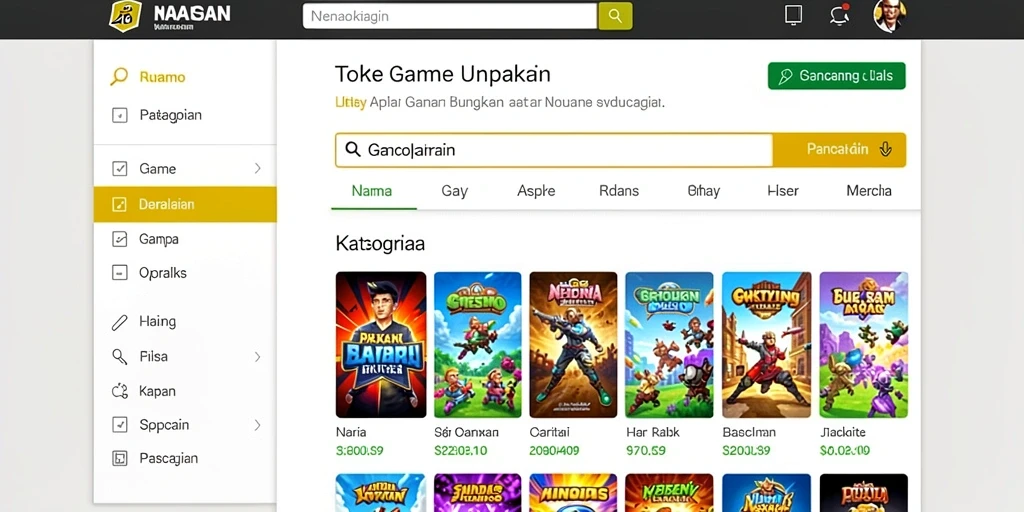 Tampilan antarmuka yang menarik dan mudah dipahami.