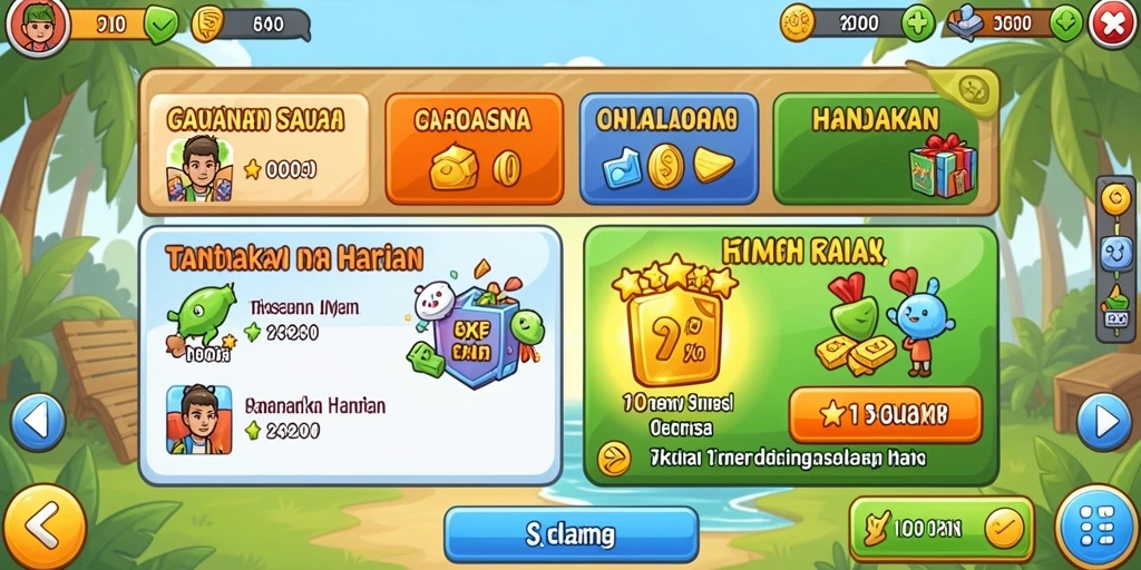 Tampilan awal game CAKRA777 yang menarik.