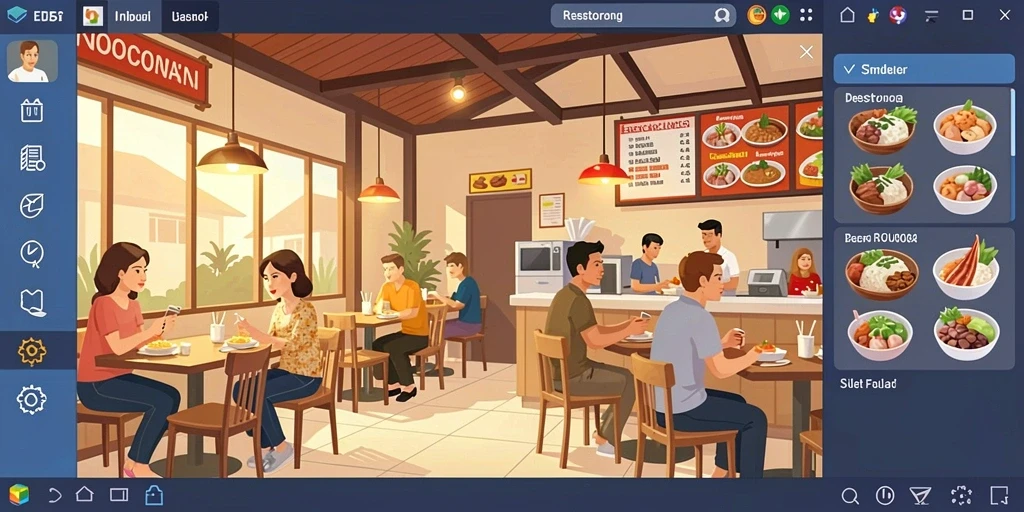 Tampilan antarmuka yang modern dan intuitif.