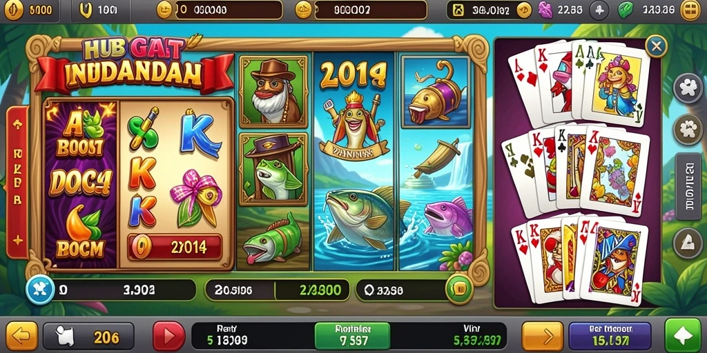 Tampilan awal game HW777 yang menarik perhatian.