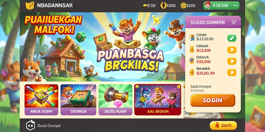 Tampilan utama aplikasi MERDEKA138 yang menarik.