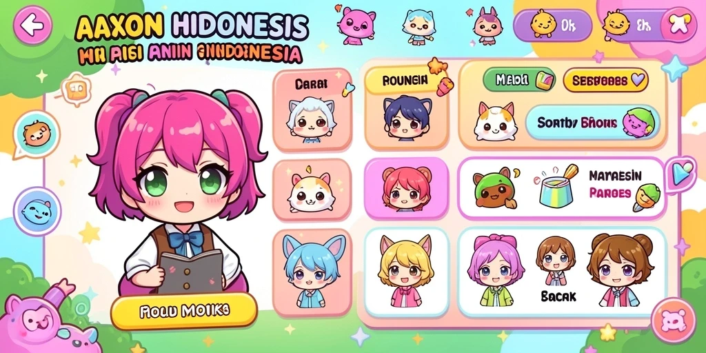 Tampilan grafis yang mengesankan dalam game.