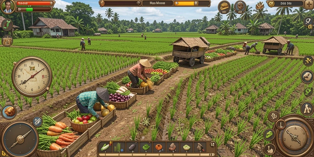 Screenshot tampilan antarmuka menarik NAGA11.