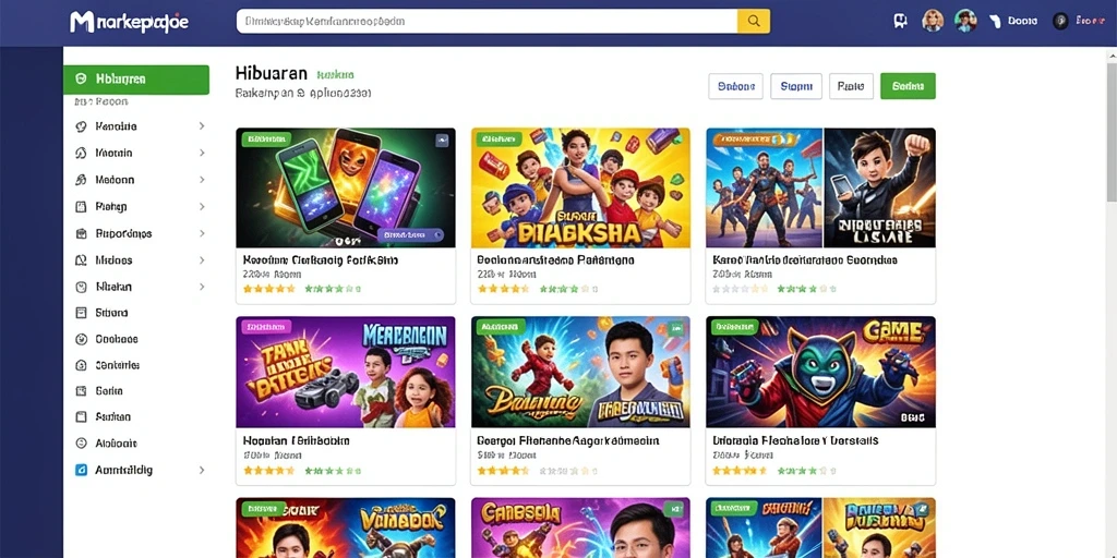 Tampilan utama aplikasi OMTOGEL yang user-friendly.