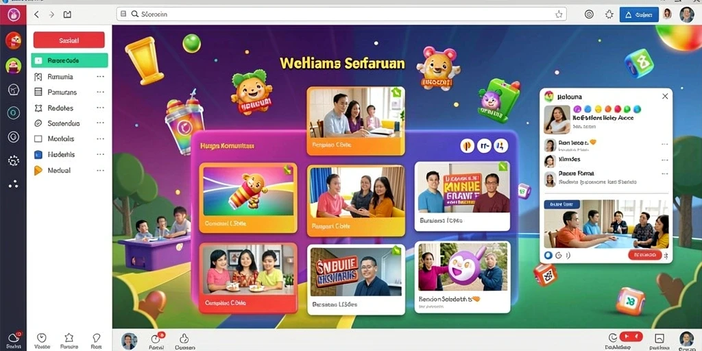 Tampilan antarmuka yang ramah pengguna.