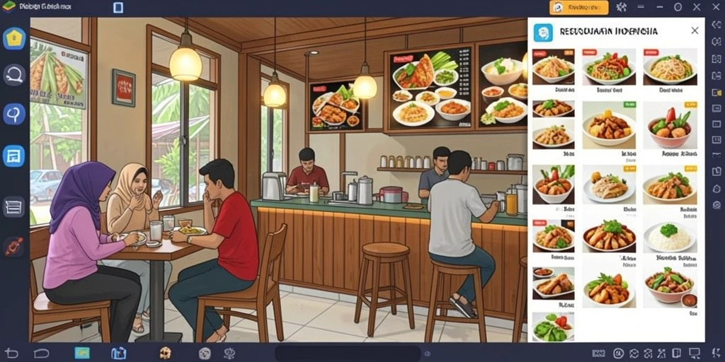 Tampilan antarmuka yang menarik dan mudah digunakan.