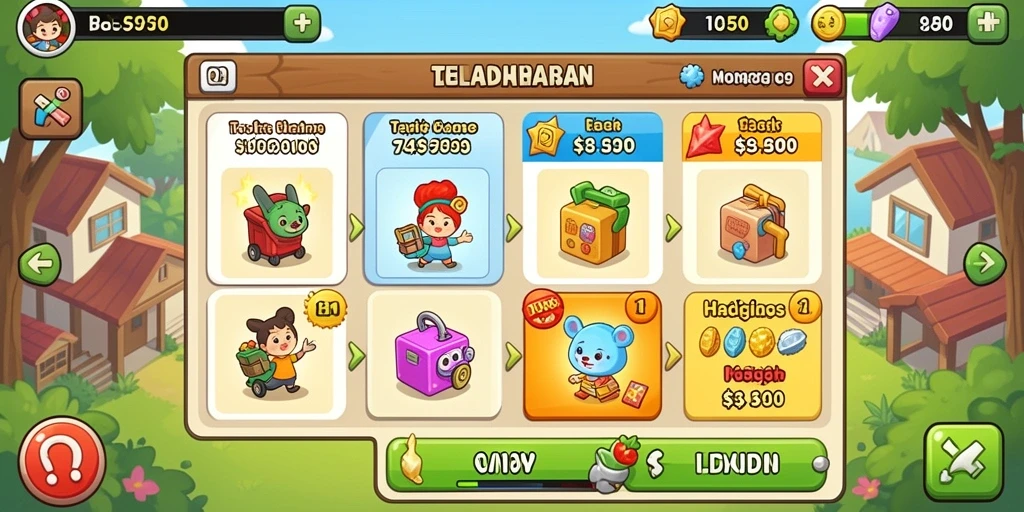 Tampilan grafik yang memukau dan detail yang tinggi.