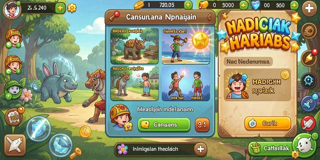 Tampilan antarmuka yang menarik dan mudah dinavigasi.