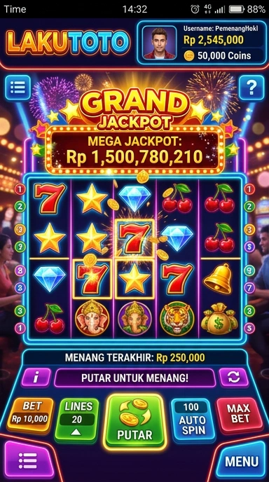 Galeri pratinjau visual lakutoto build APK resmi terbaru
